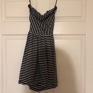 Ocean Drive Navy and white mini dress